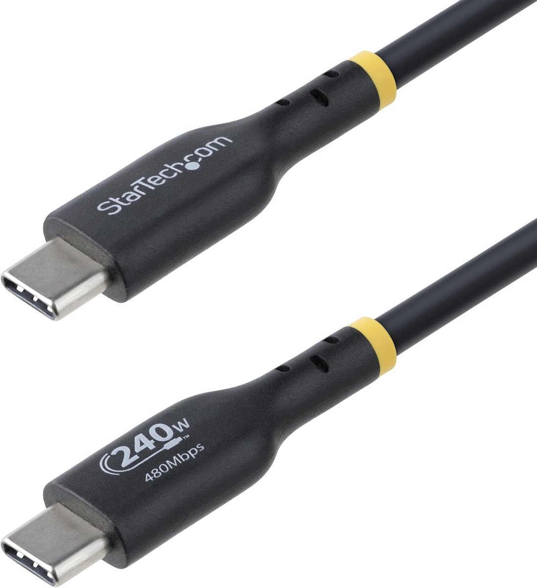 USB-C Oplaadkabel 4m 240W EPR - USB-IF Gecertificeerd - Tot 5A - Voor Laptop, Tablet & Smartphone - USB 2.0 Type-C - M/M