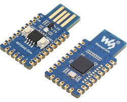 RP2040-One microcontroller board - 4MB flash, 29 GPIO pinnen, USB-A connector, 133 MHz, geschikt voor programmeren