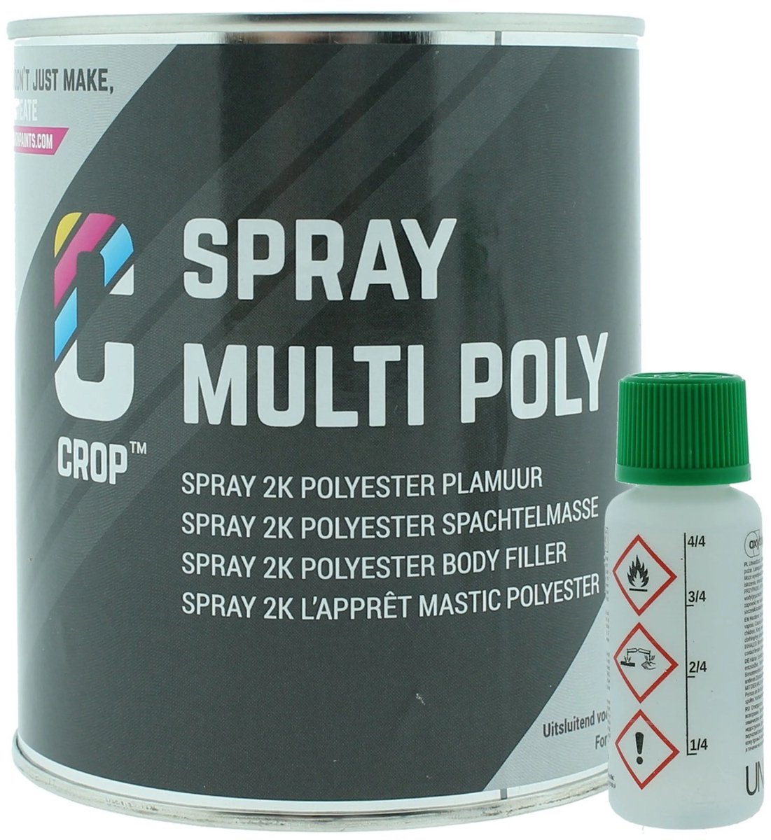 CROP SPRAY MULTI POLY 2K Spuitplamuur + Verharder