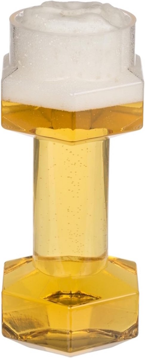XXL halter bierglas 650 ml - grappig glas voor gezellige momenten