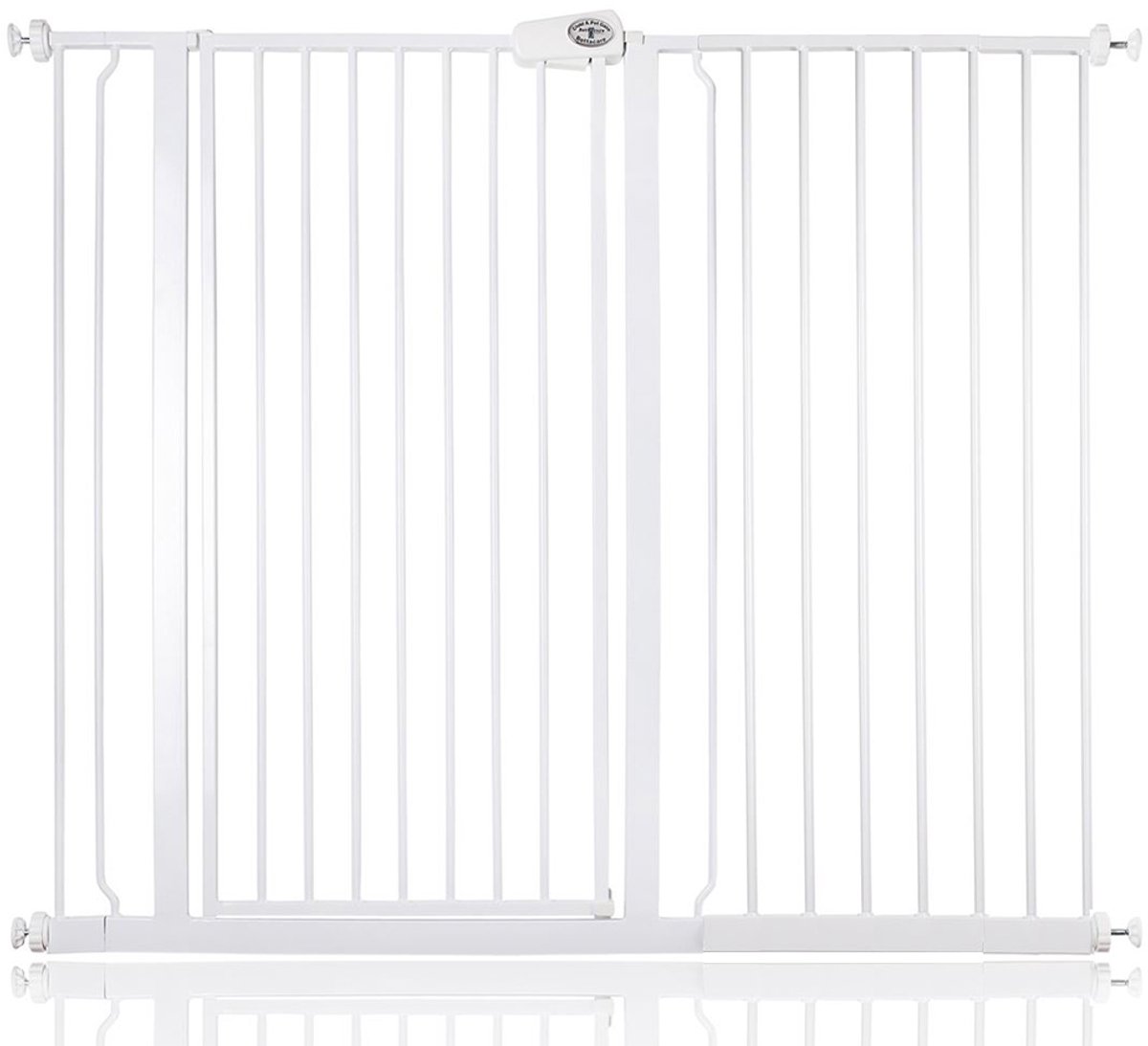 Bettacare Petgate, 126,7cm - 134,4cm, Wit, Hoog 104cm