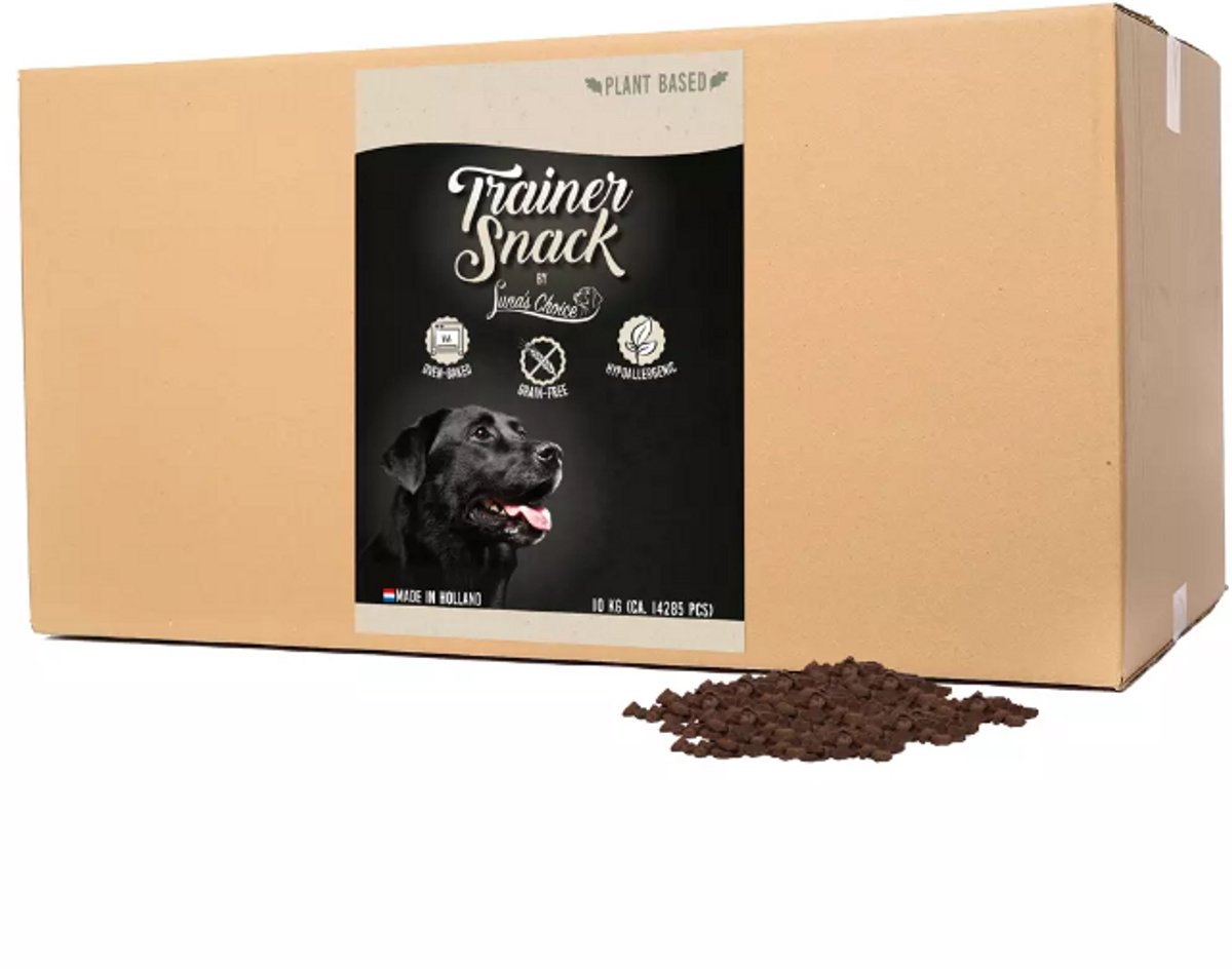 Hofman Animal Care Plantaardige Snack - 10 kg - Hondensnacks - Hypoallergene Koekjes - Grootverpakking - Hondenvoer - Trainer Snacks