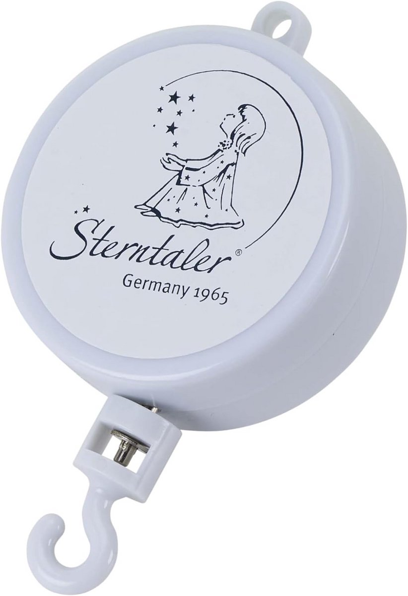 Speelwerk Witte Melodie voor Mobiel - 10 cm - Geboorte