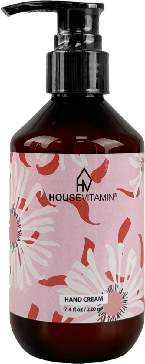 Housevitamin – Vegan Handcrème 150 ml – Bloemig – Luxe Handverzorging – Dierproefvrij – Happy Hands!