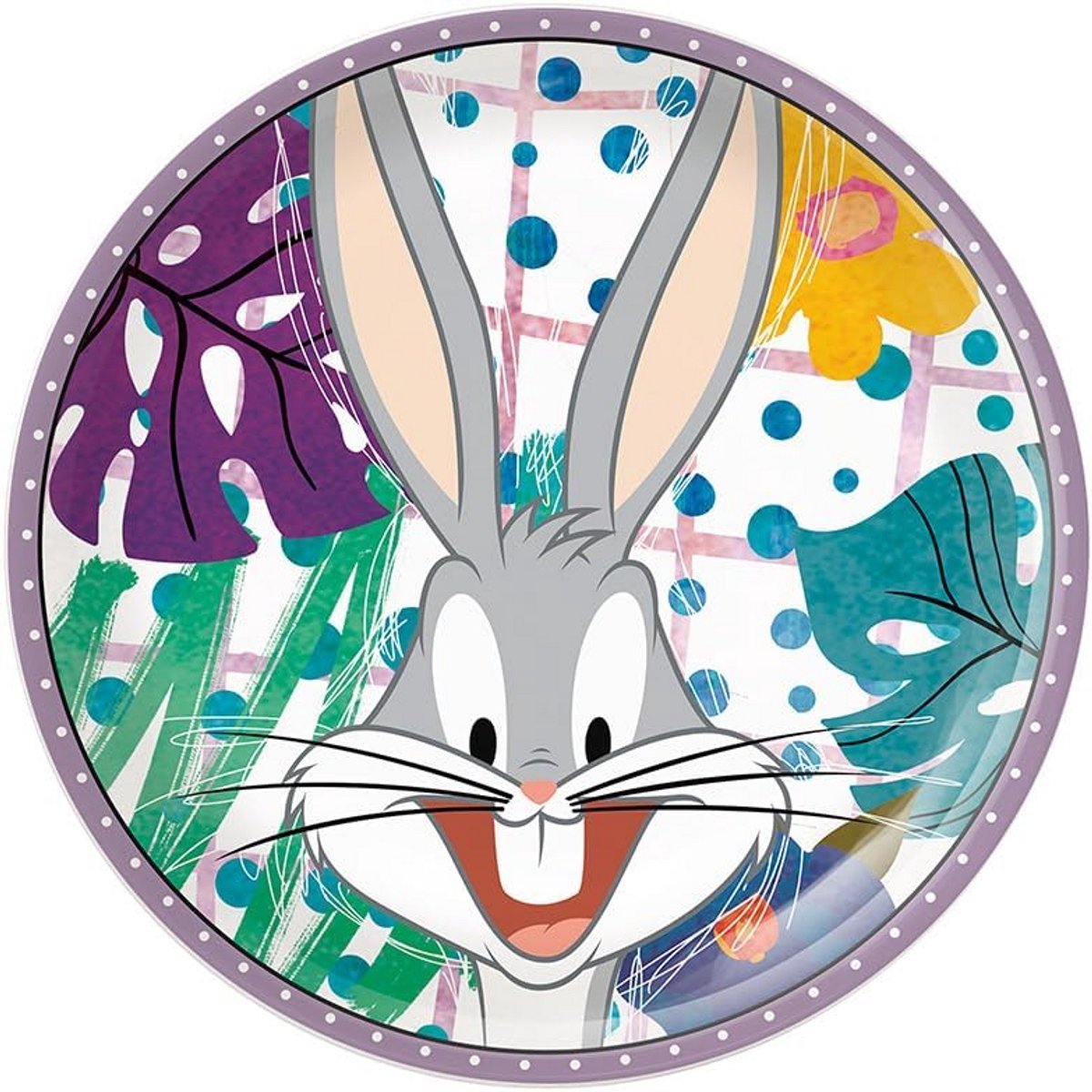 Dessertbord met Bugs Bunny-ontwerp - Egan Looney Tunes