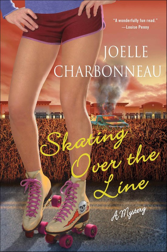Rebecca Robbins Mysteries 2 - Skating Over the Line - cover