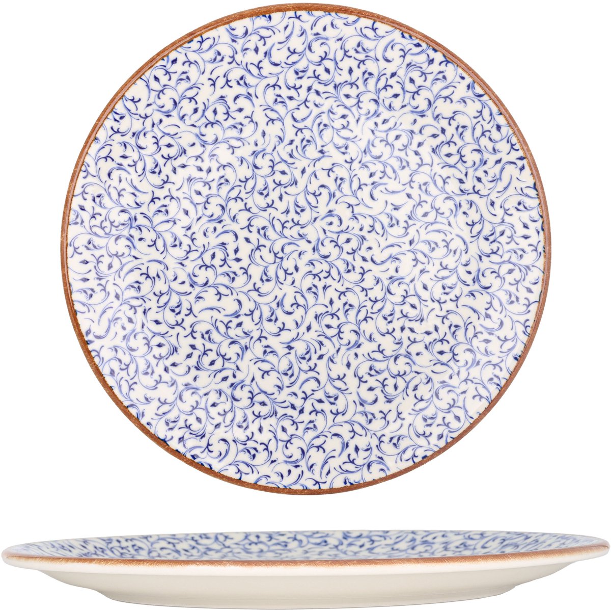 By Bone Dinerbord - Edera - Porselein - 27 cm - set van 6