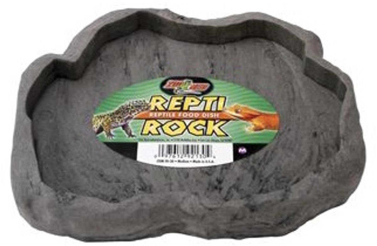 Zoo Med Repti Rock Food Dish Medium
