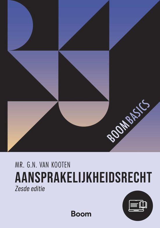 Boom Basics - Boom Basics Aansprakelijkheidsrecht - cover