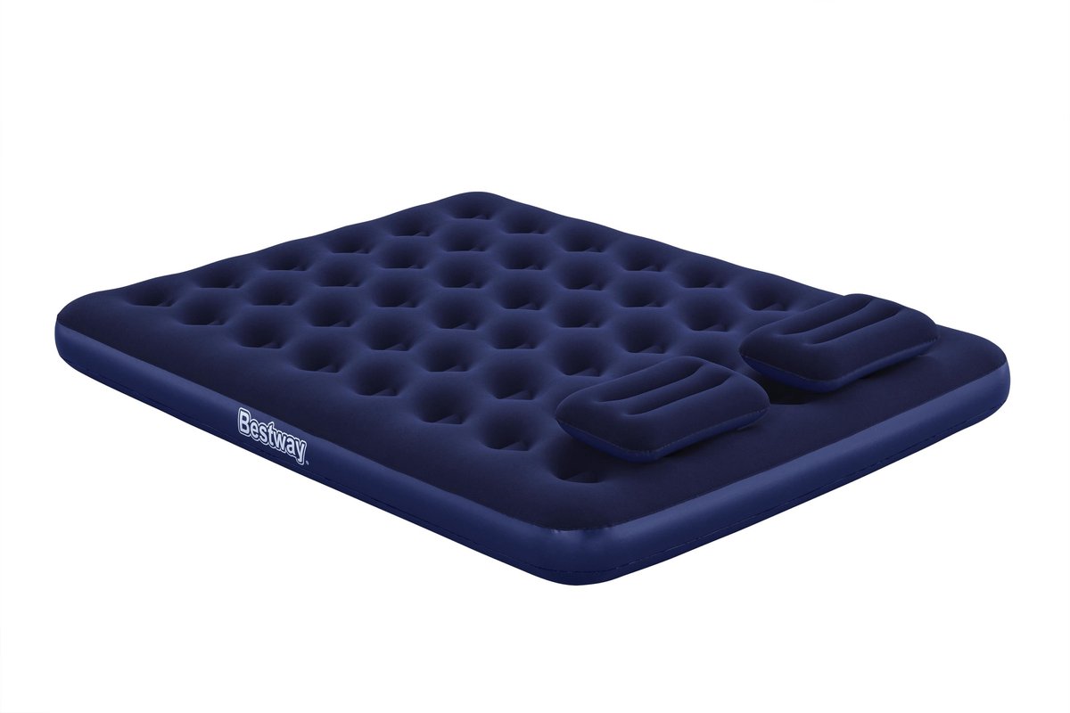 Bestway - pavillo luchtbed flocked 22 cm queen set