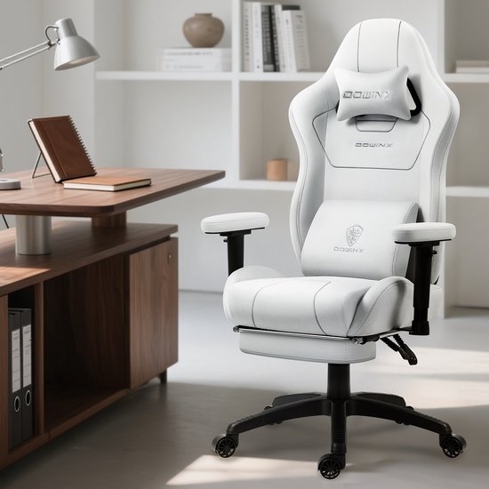 ALFORDSON Bureaustoel, Stoel met Massage-lendenkussen, Ergonomische