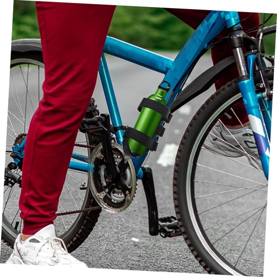 Verstelbare bidonhouderriem voor fietsen - Bluetooth-luidsprekerriem - Lichtgewicht en elastische riem - Eenvoudig te installeren - Multifunctionele fietsbeugel - Geschikt voor wandelen, hardlopen en buitenactiviteiten - Groot formaat — afbeelding 5