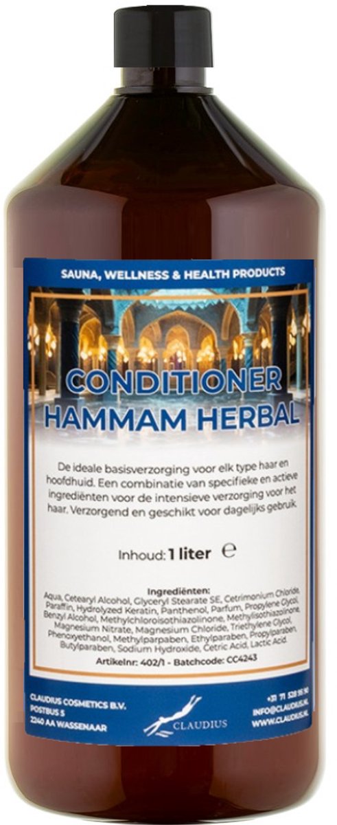 Hairconditioner Hammam Herbal 1 liter met dop