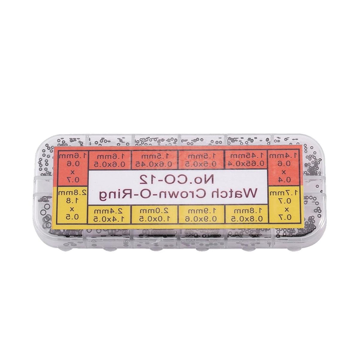 TTGoods - Rubberen O-Ring Set voor Horloges - 12 Maten - Waterdichte Afdichting