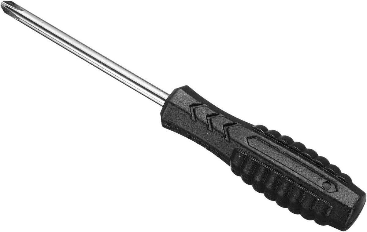 TTGoods - Precisie kruiskopschroevendraaier 5,0 mm - 142 mm lengte - antislip handgreep - horloges, brillen, mobiele telefoons