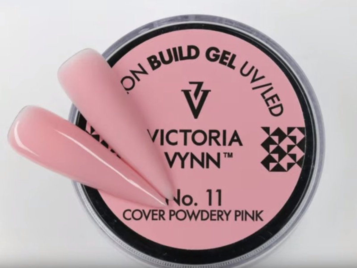 15ml Victoria Vynn – Builder Gel 11 Cover Powdery Pink 15 ml - gelnagels - gel - nagels - manicure - nagelverzorging - nagelstyliste - buildergel - uv / led - nagelstylist - caramdia