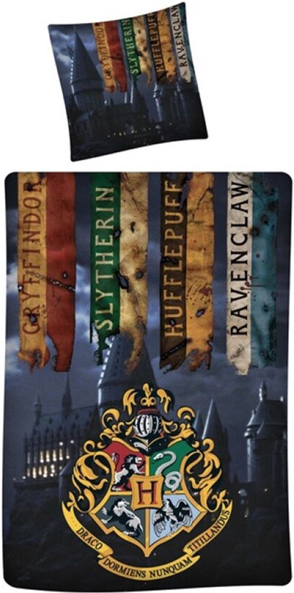 Harry Potter Dekbedovertrek Junior - 140 x 200 cm (60 x 63)