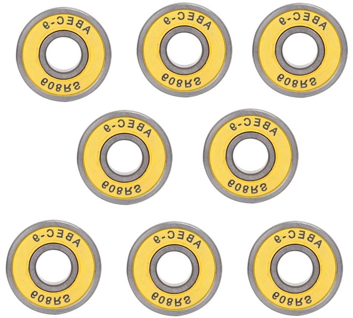 Cosensi Skate rollerlagers set van 8 stuks voor longboard en inline skates Any