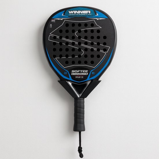Promount Padel Racket Houder – Wandhouder voor Padel Rackets – Inclusief Schroeven & Pluggen – Zwart Promount Padel Racket Houder – Wandhouder voor Padel Rackets – Inclusief Schroeven & Pluggen – Zwart