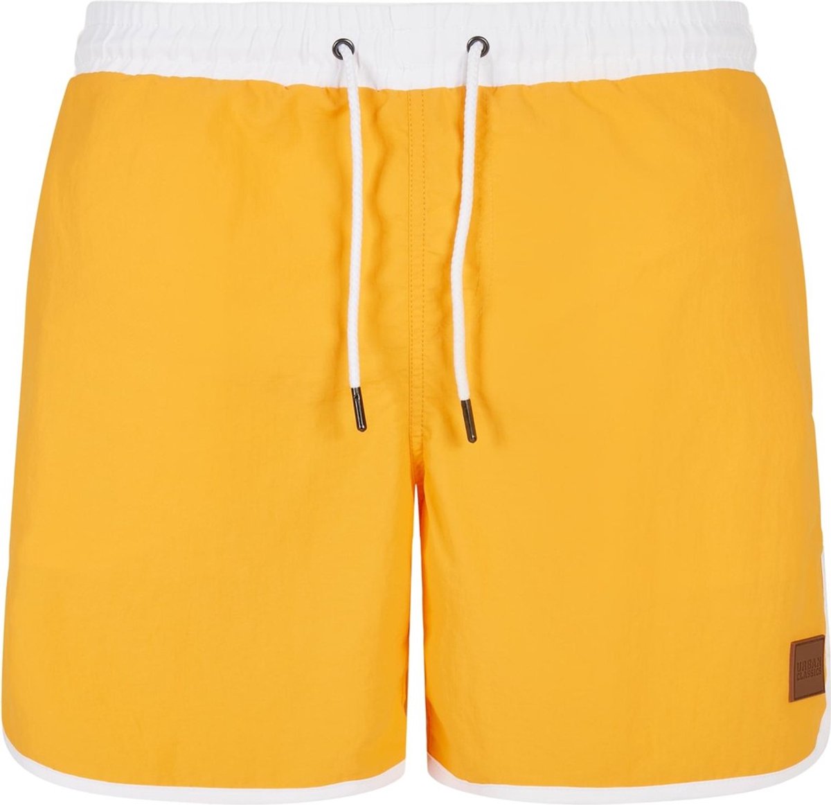 Urban Classics Retro Zwemshorts 3XL Geel