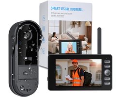 Video Deurbel 1080P Draadloze - Batterij - 1080p