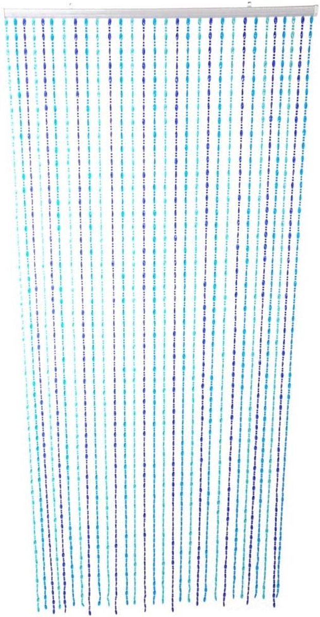 Stunq® Transparant Deurgordijn Aqua Kleuren – Stijlvol & Functioneel Decor