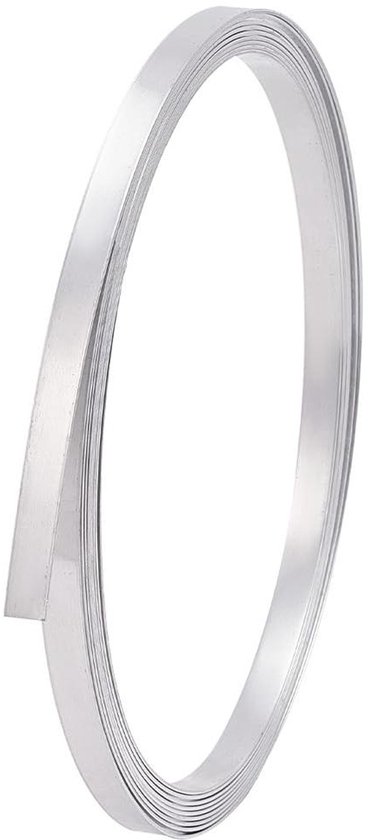 PATIKIL 100mm x 1m Aluminiumblech, 1 Stück Aluminiumblechrolle Dach Aluminium Metallstreifen Blechrolle 0,1mm dick für Dächer, Regenrinnen, Türen, Fenster, Maschinenreparatur, Basteln, DIY