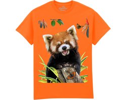 Rode Panda Lesser Red Panda The Coloured House T-shirt L