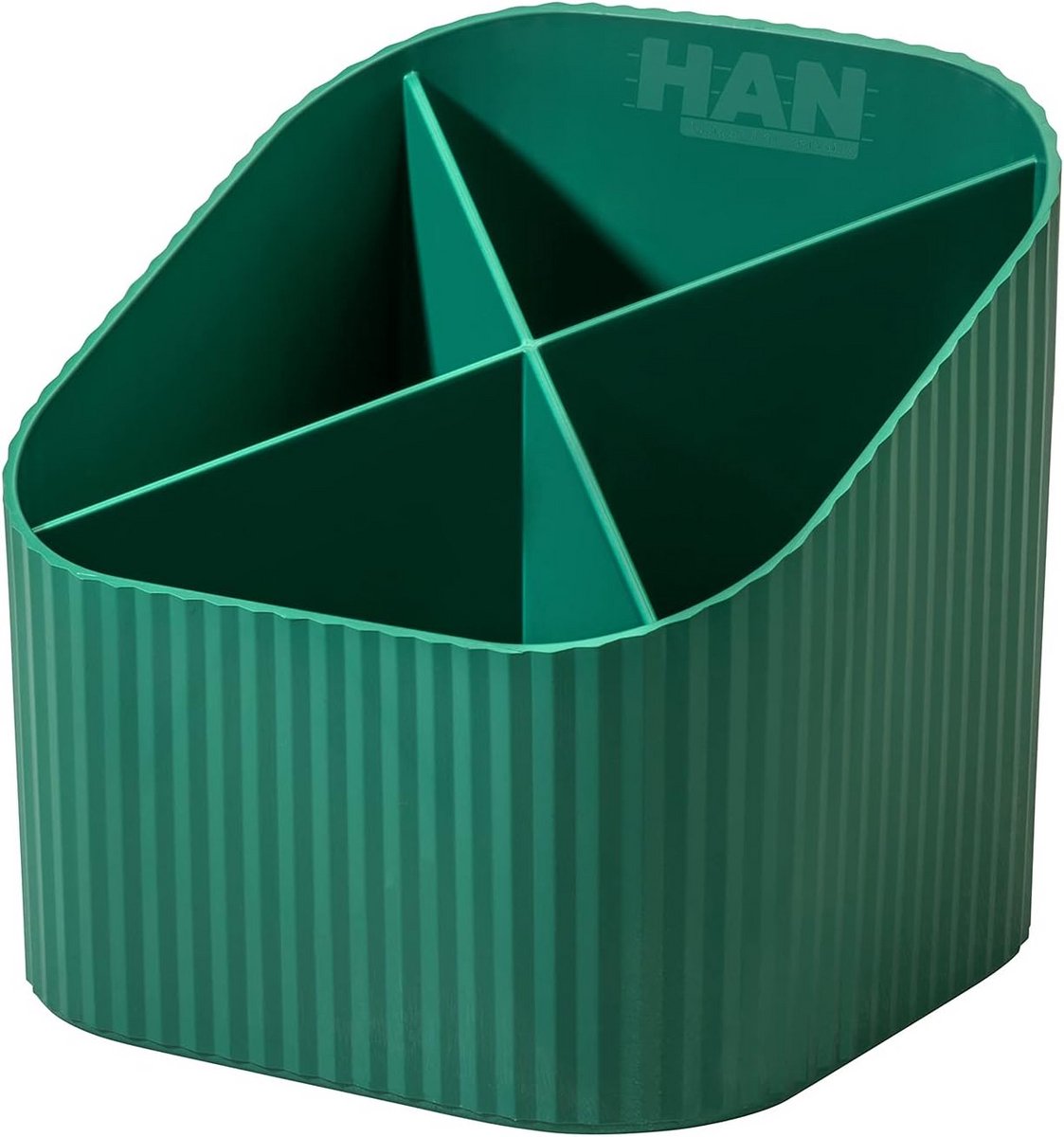 Desktop Organizer met 4 Vakken - Eco Vriendelijk & Gemaakt van Gerecycled Materiaal