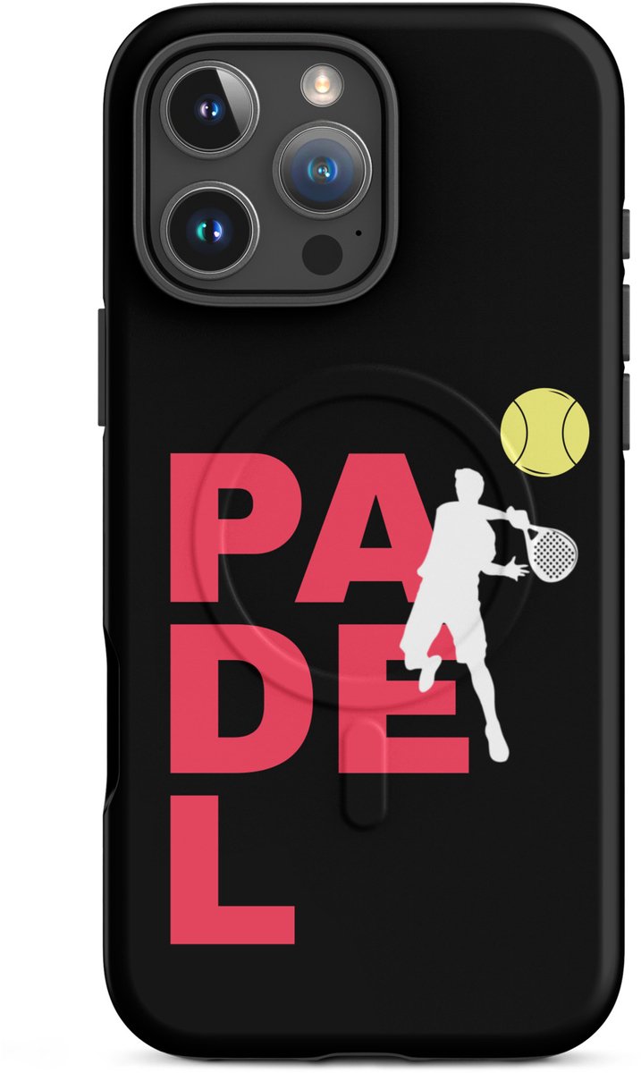 PADEL - MagSafe® tough case for iPhone® - Black