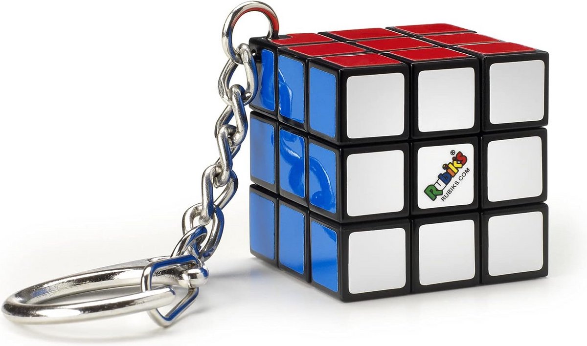 Mini 3x3 Puzzel Sleutelhanger | Klassieke Draaikubus voor Onderweg