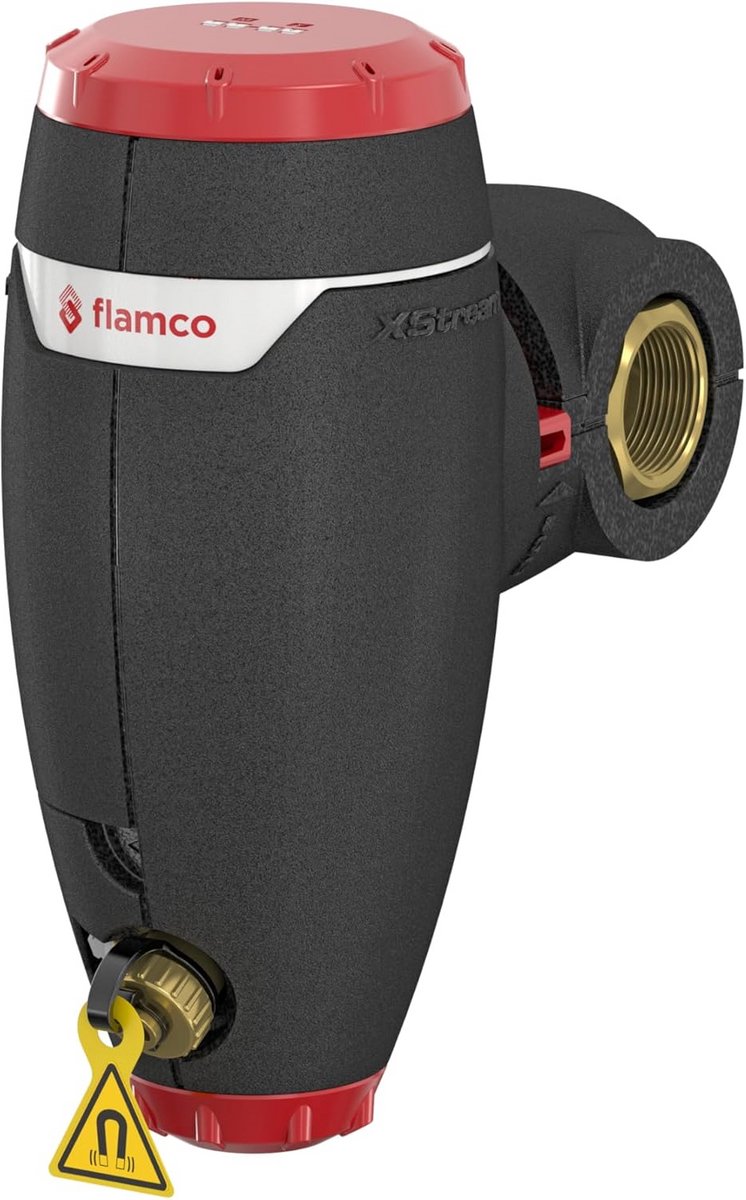Modderscheider 1" M voor Radiatoren en Verwarming - Extra Schone Systeemwater