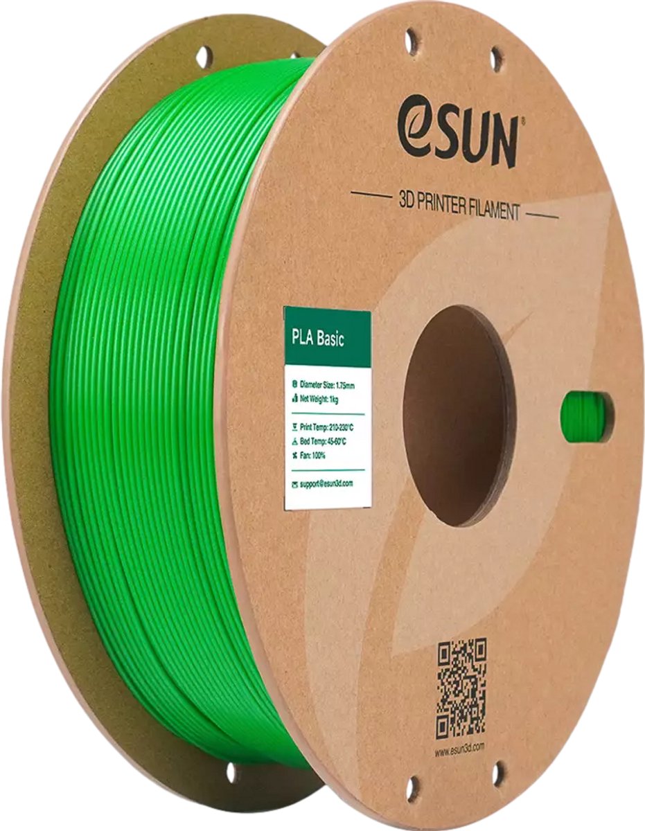 Esun PLA 3D Filament 1,75mm 1kg Groen