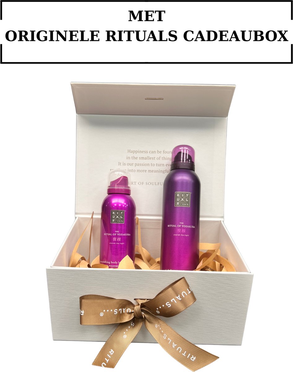 Rituals of Yozakura - Geschenkset - Shower gel 200 ml - Body Lotion 150 ml - Originele RITUALS Cadeaubox