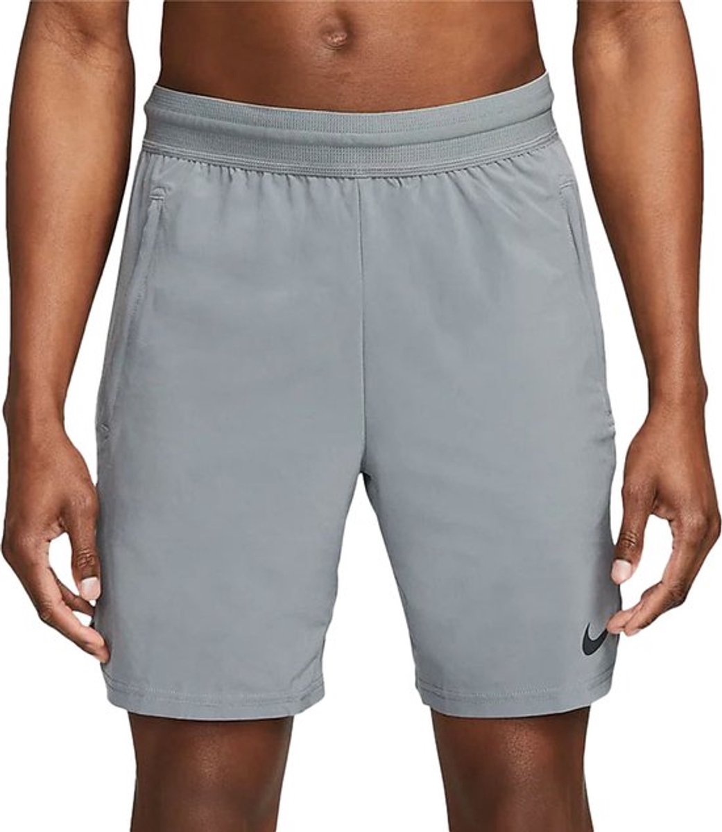 Nike Pro Sportbroek Mannen Grijs