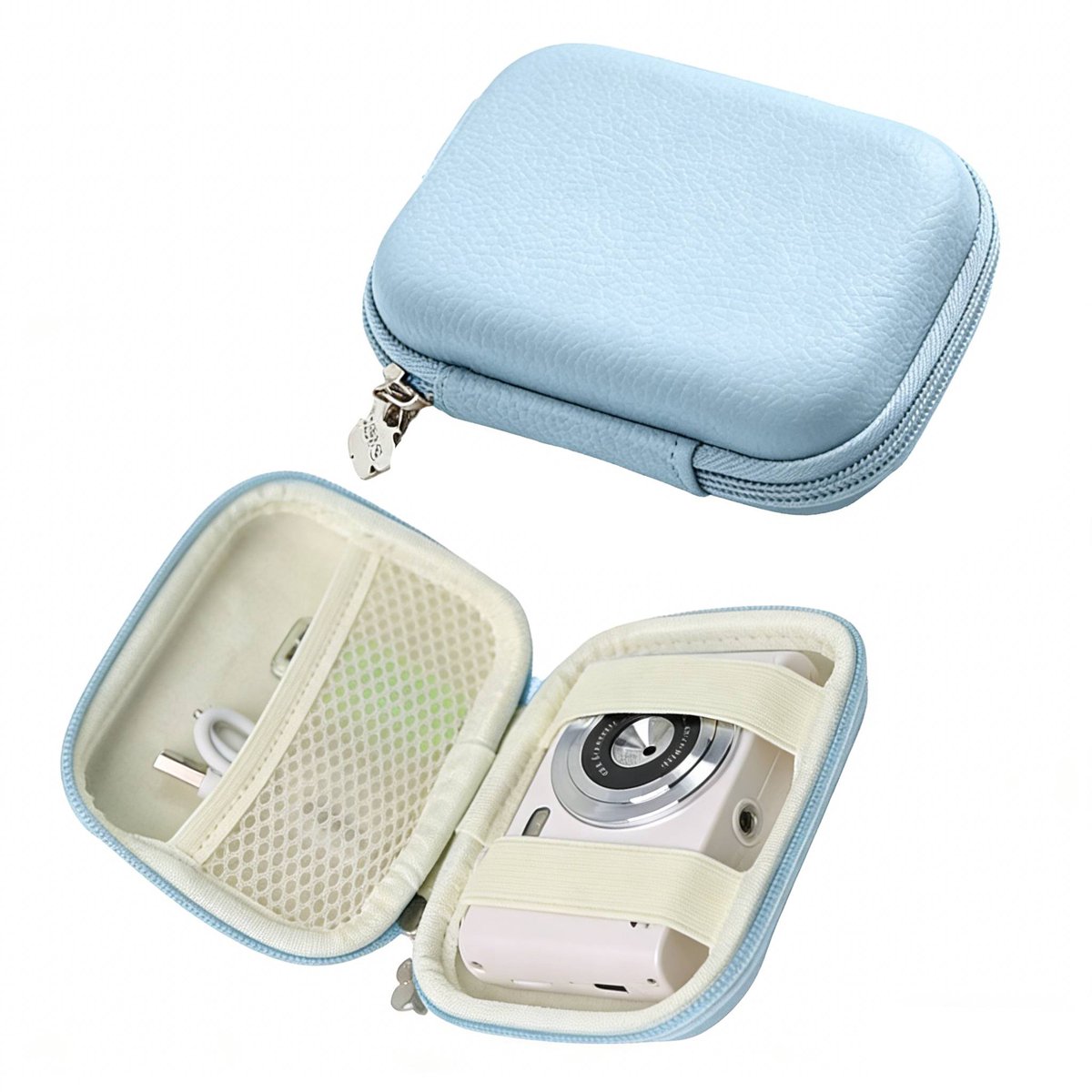 Digitale cameratas - Compatibel met de meeste kleine digitale camera's - Blauw