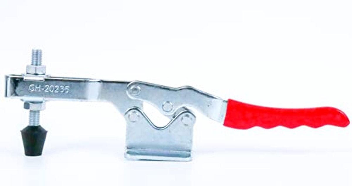 Horizontale spanner met kniehendel - 340 kg houdkracht, 4 stuks