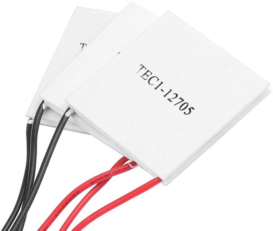 Thermo-elektrische koelplaat 40x40mm - Peltier koeling - Maximale temperatuurverschil 61°C - Ideaal voor koelsystemen - ShopVlot van Thermo期开奖 — afbeelding 4