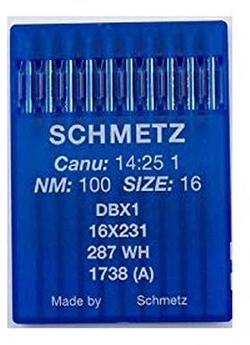 10 Naden voor Industrieel Naaimachine - DBx1 1738(A) 100/16