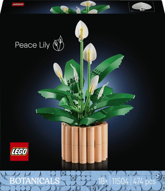 LEGO Botanicals Lepelplant - Bloemen Decoratie Bouwpakket voor Volwassenen - 11504