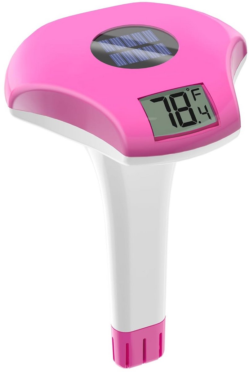 Draadloze Digitale Zwembad Thermometer op Zonne-energie - IPX8 Waterdicht