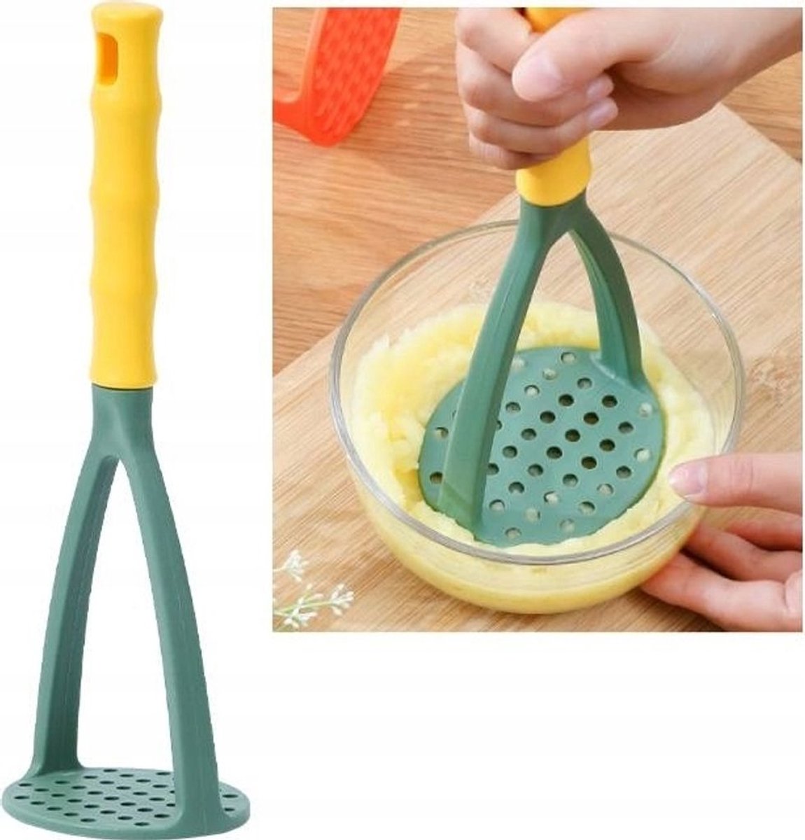 Aardappelpureemaker, aardappelpuree, babyvoedingmolen, handmatige pureemaker