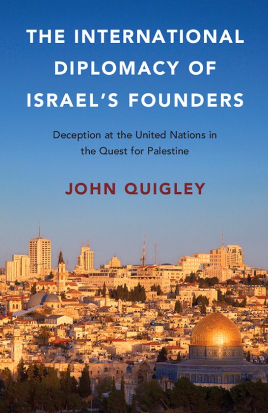 The International Diplomacy of Israel's Founders - cover