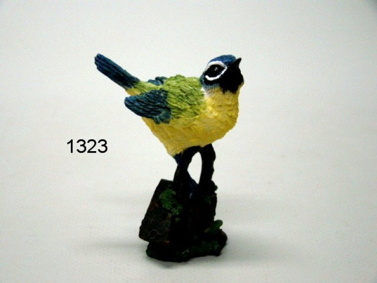 Geharo Beeldje pimpelmees - 7,5 cm - polystone