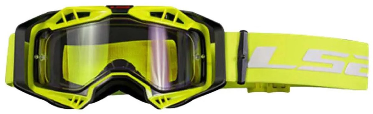 LS2 crossbril Aura Enduro Series geel