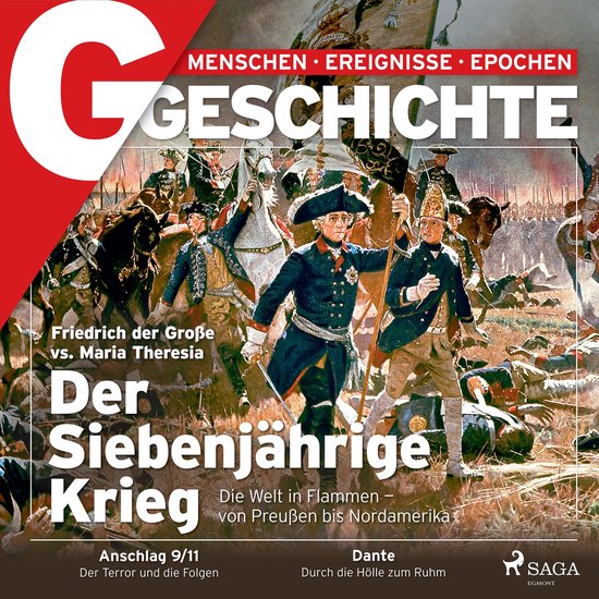 G/GESCHICHTE - Der Siebenjährige Krieg - Die Welt in Flamme ... - cover