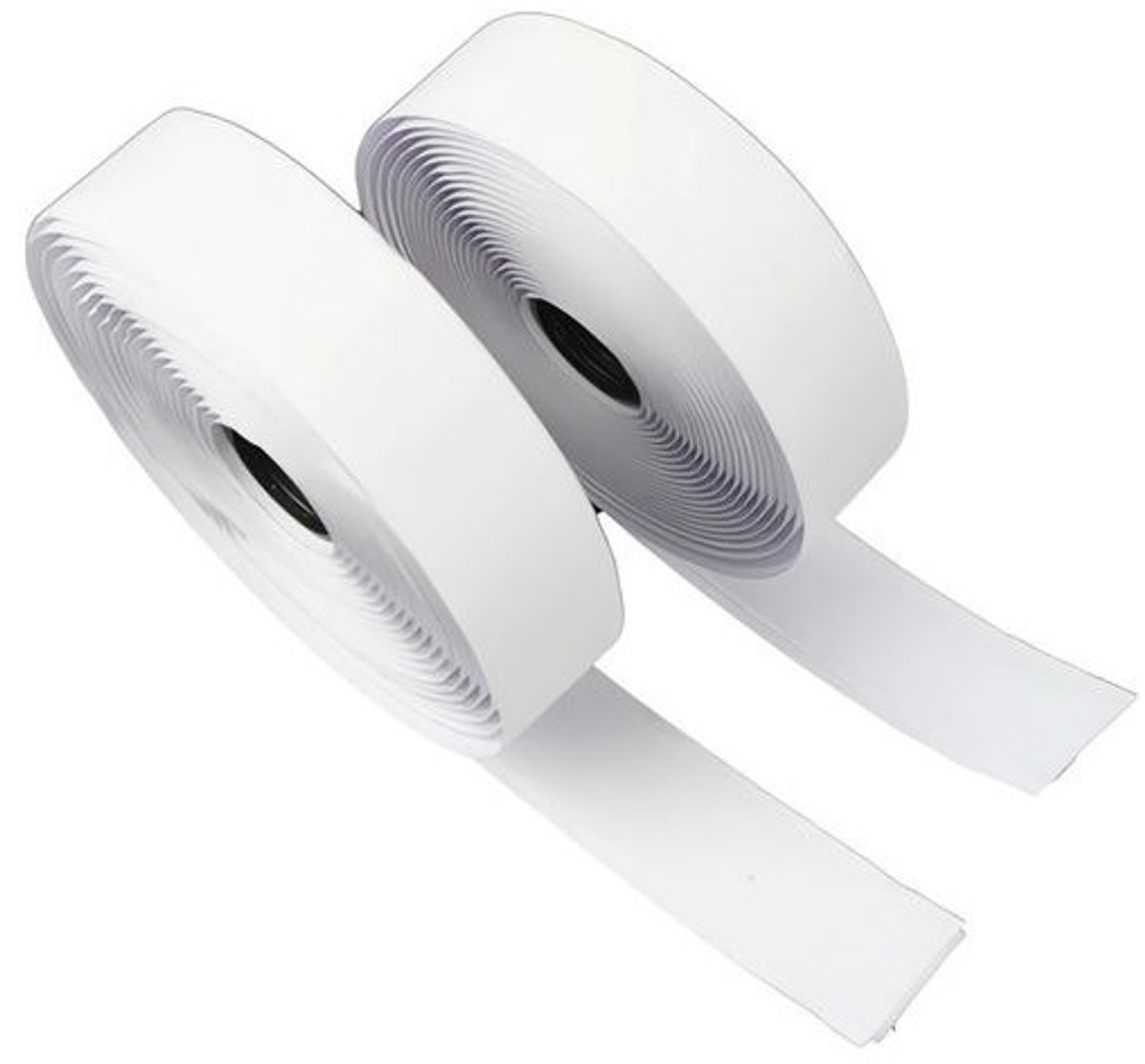 Klittenband – 25 mm – 5 meter – wit – zelfklevende achterkant