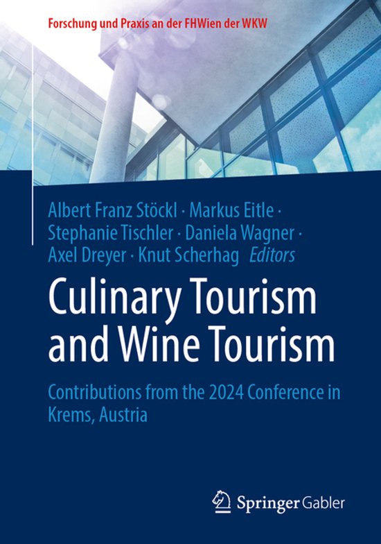 Forschung und Praxis an der FHWien der WKW- Culinary Tourism ... - cover