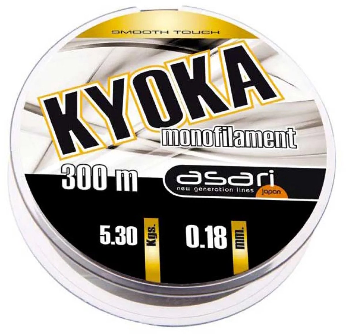 Asari Kyoka Monofilament 300 M Zilver 0.260 mm