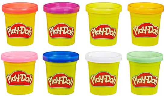 Play-Doh 8-pack verschillende kleuren assorti